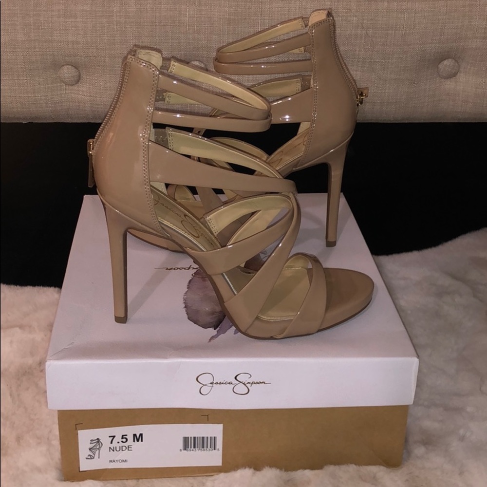 Jessica Simpson Beige Heels